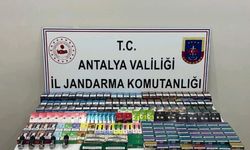 Antalya'da 1 milyon 10 bin 210 makaron ele geçirildi