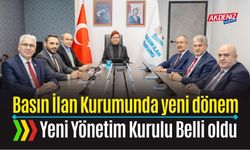 Basın İlan Kurumu’nun yeni Yönetim Kurulu belli oldu