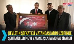 OSMANİYE: VALİ DR. ERDİNÇ YILMAZ’DAN ŞEHİT AİLELERİNE VE VATANDAŞLARA ZİYARET