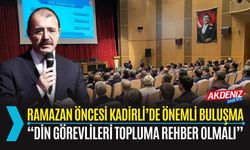 OSMANİYE: RAMAZAN ÖNCESİ DİN GÖREVLİLERİYLE BULUŞMA