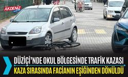 OSMANİYE: DÜZİÇİ’NDE OKUL BÖLGESİNDE KAZA