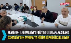 OSMANİYE’DE ERASMUS+ HAREKETLİLİĞİ İÇİN BİLGİLENDİRME TOPLANTISI DÜZENLENDİ