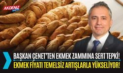 SON DAKİKA: OSMANİYE: BAŞKAN ÇENNET'TEN EKMEK ZAMMINA TEPKİ