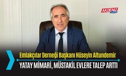 OSMANİYE: DEPREMİN ARDINDAN YATAY MİMARİ MÜSTAKİL EVLERE TALEP ARTTI