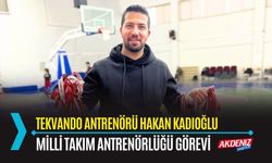 OSMANİYE: TEKVANDO ANTRENÖRÜ HAKAN KADIOĞLU'NA MİLLİ GÖREV