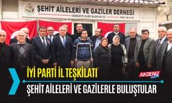 OSMANİYE: İYİ PARTİ TEŞKİLATINDAN ŞEHİT AİLELERİ VE GAZİLER DERNEĞİNE ZİYARET