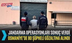 OSMANİYE’DE JANDARMA OPERASYONLARI SONUÇ VERDİ