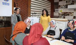 Kadınlara yöresel yemek kursu