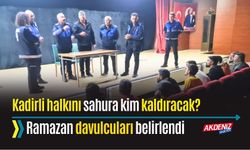 OSMANİYE: HALKI SAHURA KİMLER KALDIRACAK?