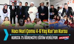 OSMANİYE: KUR'AN KURSUNDA 75 ÖĞRENCİYE EĞİTİM VERİLİYOR