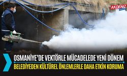 OSMANİYE BELEDİYESİ’NDEN ETKİN VEKTÖREL MÜCADELE