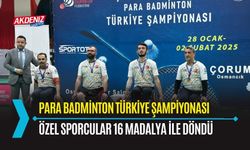 OSMANİYE: ÖZEL SPORCULAR, ŞAMPİYONADAN 16 MADALYA İLE DÖNDÜ