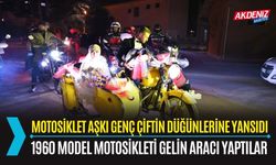 OSMANİYE: MOTOSİKLET AŞKI DÜĞÜNLERİNE YANSIDI!