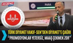 OSMANİYE: TÜRK DİYANET VAKIF-SEN'DEN DİYANETE ÇAĞRI