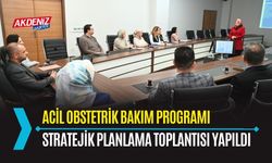 OSMANİYE: STRATEJİK PLANLAMA TOPLANTISI YAPILDI