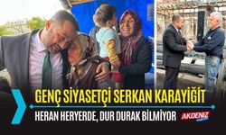 OSMANİYE: GENÇ SİYASETÇİ SERKAN KARAYİĞİT, HERAN HER YERDE