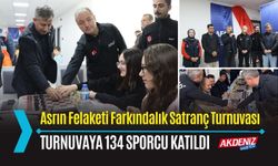 OSMANİYE: SATRANÇ TURNUVASINA 134 SPORCU KATILDI