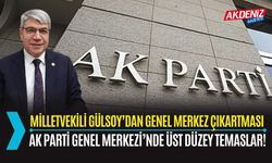 OSMANİYE: MİLLETVEKİLİ SEYDİ GÜLSOY’DAN AK PARTİ GENEL MERKEZİ’NDE ZİYARETLER