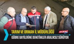 OSMANİYE: GÜBRE BAYİLERİNE DENETİM YAPILDI