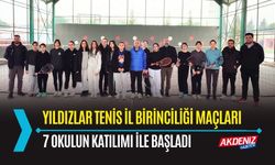 OSMANİYE: YILDIZLAR TENİS MÜSABAKALARI BAŞLADI