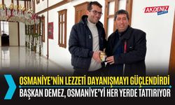 OSMANİYE’DEN ÇORUM’A TATLI BİR HEDİYE