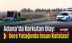 Adana’da Korkutan Olay: Dere Yatağında İnsan Kafatası Bulundu!