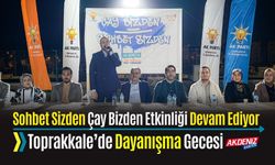 TOPRAKKALE'DE SOHBET SİZDEN ÇAY BİZDEN ETKİNLİĞİİ