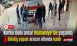 BU GÖRÜNTÜ OSMANİYE'DE KAYDEDİLDİ!