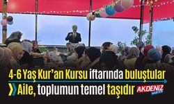 OSMANİYE'DE KUR'AN KURSUNUN İYİLİK İFTARINDA ORUÇ AÇTILAR