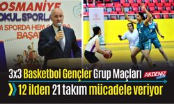 OKUL SPORLARI 3X3 BASKETBOL MÜSABAKALARI BAŞLADI