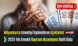 Son Dakika: Emekli Bayram İkramiyesi Belli Oldu!