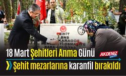 18 MART ŞEHİTLERİ ANMA VE ÇANANKALE ZAFERİNİN 110.YILDÖNÜMÜ