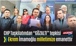 EKREM İMAMOĞLU'NUN GÖZALTINA ALINMASINA OSMANİYE CHP'DEN TEPKİ