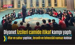 DİYANET İZCİLERİ, OSMANİYE'DE İTİKAF KAMPINDA BULUŞTU