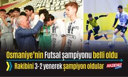 OSMANİYE'NİN FUTSAL ŞAMPİYONU BELLİ OLDU