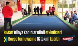 OSMANİYE: KADINLAR BOCCE TURNUVASI BAŞLADI