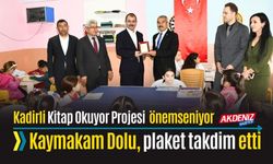 ÖĞRENCİSİ EN ÇOK KİTAP OKUYAN OKULLARA PLAKET