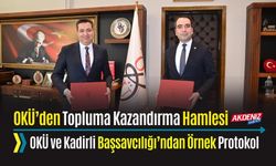 OSMANİYE: OKÜ’DEN TOPLUMA KAZANDIRMA HAMLESİ