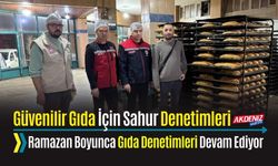 OSMANİYE: RAMAZAN BOYUNCA GIDA DENETİMLERİ DEVAM EDİYOR