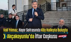 OSMANİYE VALİSİ YILMAZ, HAYIR SOFRASINDA KÖY HALKIYLA BULUŞTU