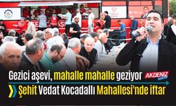 KADİRLİ'DE GEZİCİ AŞEVİ İFTARLARI DEVAM EDİYOR