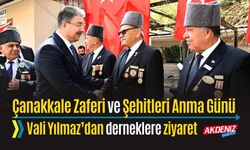 VALİ YILMAZ, ŞEHİT VE GAZİ DERNEKLERİNİ ZİYARET ETTİ