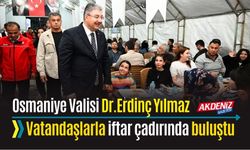 VALİ YILMAZ, VATANDAŞLARLA İFTAR YAPTI