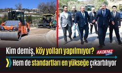 OSMANİYE'DE KÖY YOLLARININ STANDARTLARI DAHA DA YÜKSELİYOR