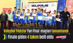 YILDIZLAR VOLEYBOL YARI FİNAL MAÇLARI TAMAMLANDI