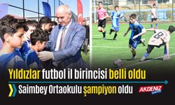 OSMANİYE: FUTBOLUN YILDIZI, SAİMBEY ORTAOKULU OLDU