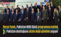 Derya Yanık, "Pakistan dostluğu, sözde değil gönüldedir"