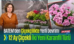 BATEM'den Çiçekçilikte Yerli Devrim: İki Yeni Karanfil Türü