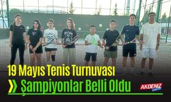Gençlik Haftası Tenis Turnuvası Nefes Kesti
