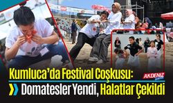 Kumluca’da Festival Coşkusu: Domatesler Yendi, Halatlar Çekildi, Renkli Yarışmalar...